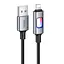 Дата кабель Hoco U144 New USB to Lightning 2,4A (1,2 м) Черный - миниатюра 1