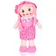 Детская игровая кукла Bambi FG240408152A-1 Pink 38 см мягконабивная петелька - миниатюра 1