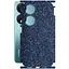 Защитная пленка StatusSKIN для Honor X7b Корпус Винил Соты синие - миниатюра 1