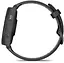 Смарт-годинник Garmin Forerunner 265 Black Bezel and Case w. Black/Powder Gray Silicone Band (010-02810-00) - мініатюра 4