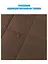 Теплі штори на дверях на магнітах Коричневі P 100 x 230 см - мініатюра 5