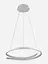 Люстра подвесная светодиодная Sirius LCD3052 WTбелая - миниатюра 5