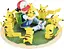 Діорама 3D Сатоші та Пікачу Кишенькові Монстри Покемони Series Ash and Pikachu 12см Pokеmon 33.33 - мініатюра 4