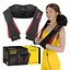 Накидка-масажер 4FIZJO Shiatsu Pro+ для шиї та спини 4FJ0565 Black/Red (P-5907739319074) - мініатюра 1