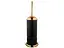 Йоржик Kugu Toilet Brush Holder 932G&B, Чорний - мініатюра 2