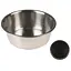 Миска для тварин TatraPet з нержавіючої сталі на гумці 330 мл 11 см - мініатюра 1