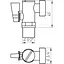 Кран кульовий кутовий з фільтром Solomon 1/2″x3/4″ А7041(7043) 000001162 - мініатюра 5