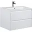 Тумба Мойдодир Marko 70-A з умивальником Cosmopolitan 70 Білий - мініатюра 1