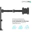 Настільне кріплення для монітора Officepro MA111B 17`-49` Black [148283] - мініатюра 6