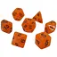Набір кубиків Glow in the dark 7 Dice Set - Orange , 7 шт. (g7dglow04) - мініатюра 1
