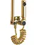 Душова система Rea Helix gold з виливом REA-P6619, Золотий - мініатюра 6