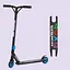Самокат трюковой, алюминиевый диск и дека, PU колеса, диаметр 10 см, C-40314 (в ассортименте) - миниатюра 1