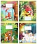Зошити учнівські 12 аркушів коса лінія Тверда Веселі пригоди, 25 шт. в упаковці - мініатюра 1