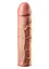 Насадка для пениса Pipedream Fantasy X-tensions Perfect Extension 20 см телесный - миниатюра 2