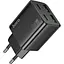 Сетевое зарядное устройство Hoco N55 Fundador 20W Black [125202] - миниатюра 2