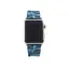 Ремінець Creasted для годинника Apple Watch 38 мм 40 мм силіконовий з пряжкою, Camouflage with blue - мініатюра 3