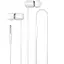 Наушники XO EP31 Music Earphone 1.2M белые - миниатюра 1