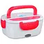 Ланч- бокс с подогревом Electronic Lunchbox от сети 220 В термос для еды 1 л  Красный - миниатюра 1