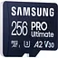 Карта пам'яті Samsung microSDXC PRO Ultimate 256GB Class 10 UHS-I U3 V30 A2 + USB Reader MB-MY256SB/WW [145488] - мініатюра 3