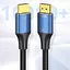 Кабель Vention Cotton Braided HDMI-A Male to Male HD v2.1 Cable 8K 5M Blue Aluminum Alloy Type (ALGLJ) - мініатюра 7