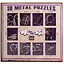 Набор головоломок Eureka 10 Metall 3D Puzzles violet 10 головоломок 473359 - миниатюра 1