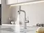 Cмеситель для кухни с выдвижной лейкой водопад нержавеющий Nett LS-35 Нержавеющая сталь - миниатюра 4