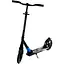Самокат Best Scooter 57х14х88-98 см Черно-голубой 000231599 - миниатюра 1