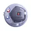 Водонагреватель Eldom Eureka 200 2x1.0 kW 72281D - миниатюра 8