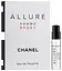 Оригінал Chanel Allure homme Sport 1,5мл туалетна вода - мініатюра 1