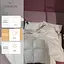Ковдра пухова MirSon Imperial Delight, демісезонна, 205х140 см, біла із зеленим кантом - мініатюра 1