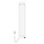 Электрический полотенцесушитель Navin Levante 210x1200 Sensor левый, белый бархат 12-212033-4860, Белый матовый, Левое, Электронный - миниатюра 2