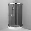 Душевая кабина Am.Pm Like 90x90 см без поддона хром W83UG-315-090CG, универсальная, прозрачная, хром - миниатюра 5