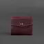 Женский кожаный кошелек 2.1 бордовый Crazy Horse - миниатюра 7