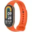 Ремешок для фитнес-браслета Lemfo для Xiaomi Mi Band 8 и 9 оранжевый. - миниатюра 1