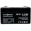 Батарея до ДБЖ LogicPower LPM 6В 1.3 Ач (4157) - мініатюра 1
