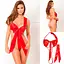 Чуттєвий ігровий наряд 'Сюрприз' S/M/L Червоний K0129-1 - мініатюра 3