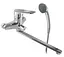 F22007 Змішувач для ванни довгий гусак Ø40 Frap 1/10 Хром - мініатюра 1
