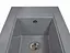Кухонная мойка гранитная Miraggio Bodrum 650 gray 649x500x220 00206606, Серый - миниатюра 3