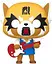 Фігурка Funko Pop Агресивна Рецуко з гітарою Aggretsuko with Guitar 10 см FP A 96 - мініатюра 1