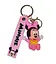 Брелок C 68172 MICKEY/MINNIE (6900067681720) Розовый - миниатюра 1