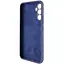 Чохол Lakshmi Silicone Cover Full Camera (AA) with logo для Samsung Galaxy A56 5G Синій/Midnight blue - мініатюра 3