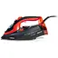 Утюг Holmer HIC-2538, Black/Red, 2500W, керамика, паровой удар 130 г/мин, постоянная подача пара 30 г/мин, вертикальная отпарка, очистка от накипи (HIC-2538) - миниатюра 2