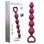 Анальний ланцюжок Love To Love Bing Bang M Plum Star 18.5 см (бордовий) - мініатюра 4