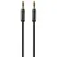 Кабель AUX Cablexpert 3.5 мм M - 3.5 мм M 0.75 м черный (CCAP-444-0.75M) - миниатюра 1