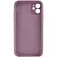 Чохол Epik Silicone Case Full Camera Protective (AA) NO LOGO для Apple iPhone 12 (6.1) Ліловий/Lilac Pride - мініатюра 2