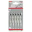 Полотно пиляльне для електролобзика Bosch Professional по дереву T101D, 5 шт. - мініатюра 1