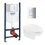 Комплект унитаза с установкой 4 в 1 Grohe Solido Even RU38971966A - миниатюра 1