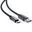 Дата кабель Acefast C19-04 USB to Type-C 3A (1.2m) Black - мініатюра 4
