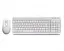 Комплект A4Tech Fstyler Sleek Multimedia Comfort F1512, білий, клавіатура+миша, USB - мініатюра 1