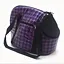 Сумка переноска Zoo-hunt Клітка для котів та малих порід собак фіолетова №0 22х32х27 см - мініатюра 1